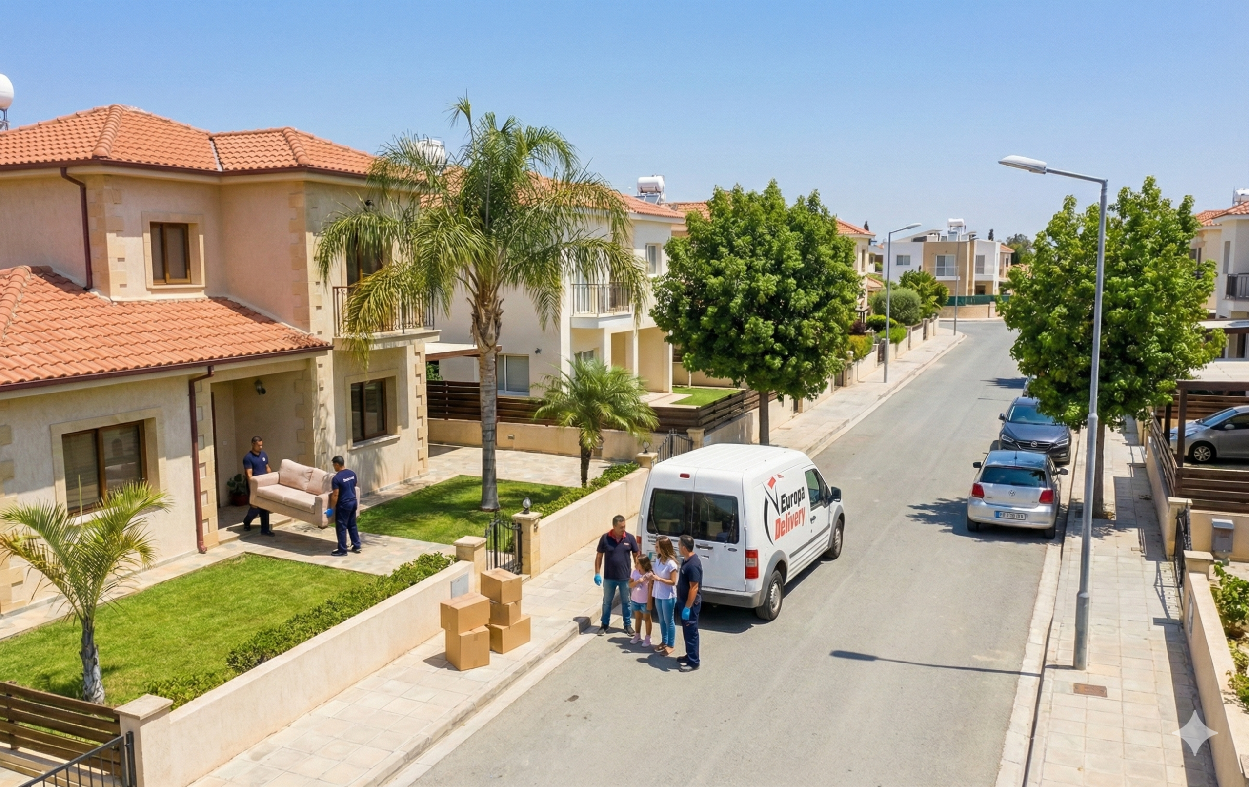 Europa Delivery Cyprus services