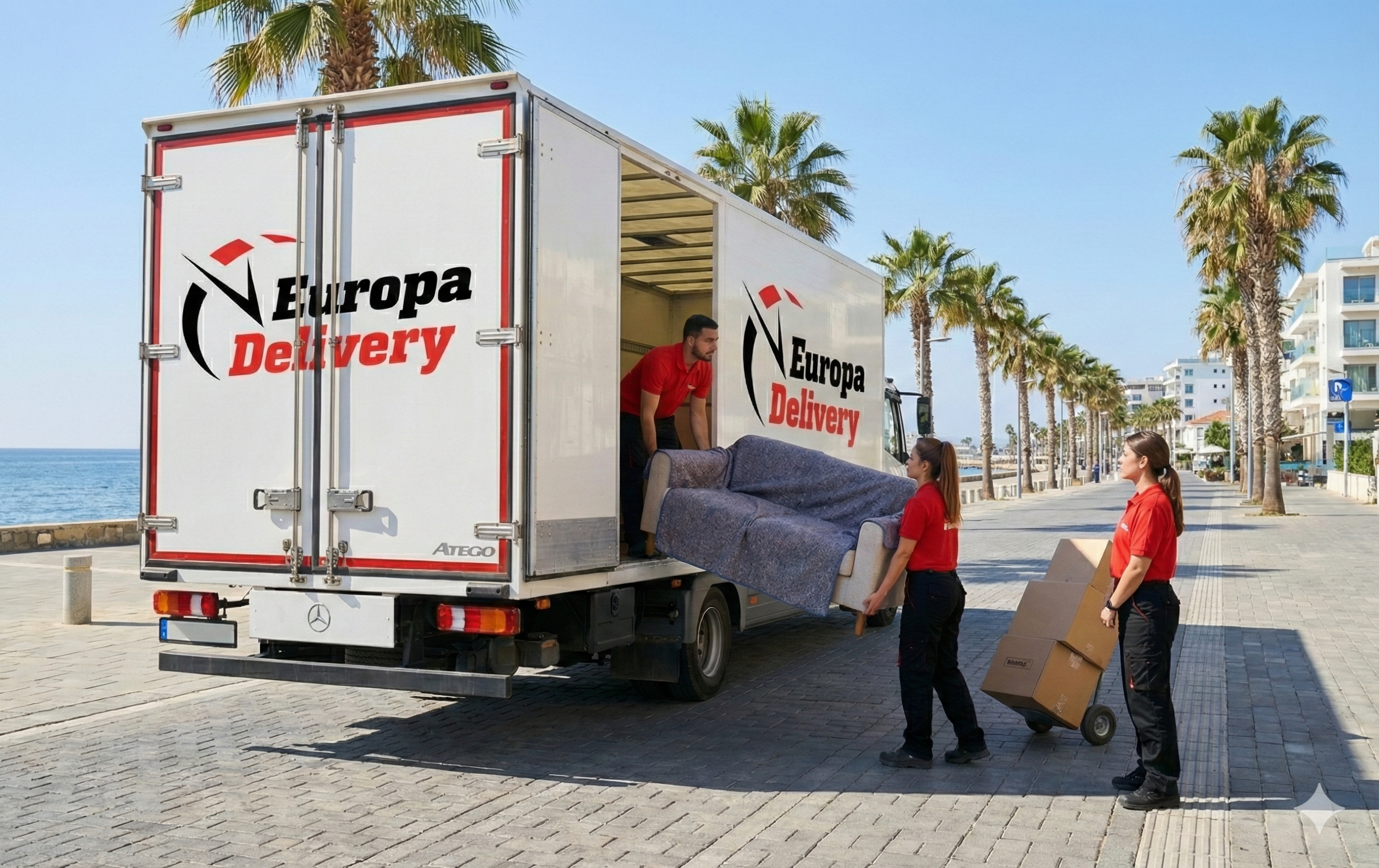 Υπηρεσίες μετακόμισης στην Πάφο με την Europa Delivery